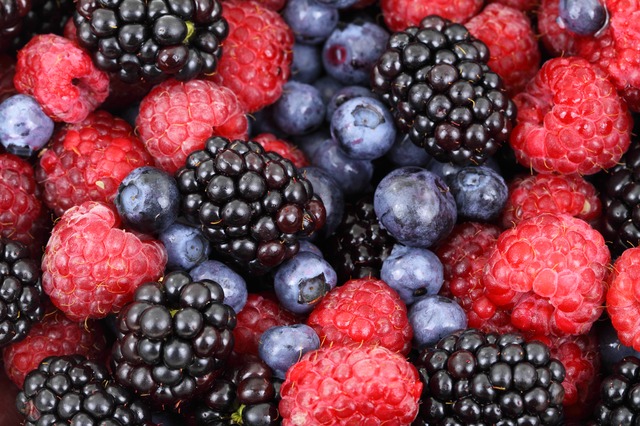 Beeren gegen Stress