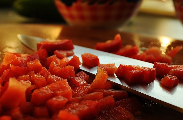 Rote Paprika gegen Stress