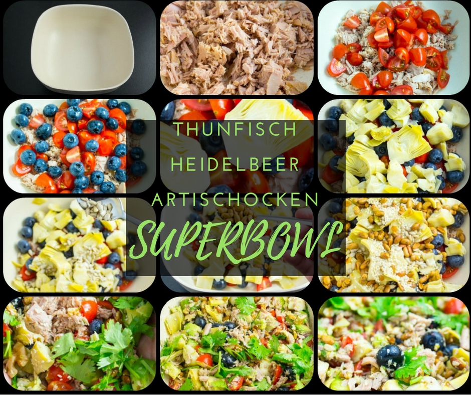 Thunfisch Heidelbeer Artischocken Superbowl