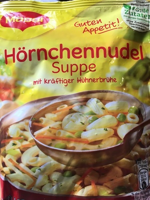 Hörnchennudel Suppe – Maggi –