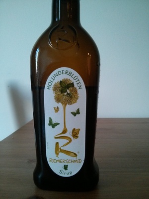 Holunder Blüten Sirup – Riemerschmid – 0,5L