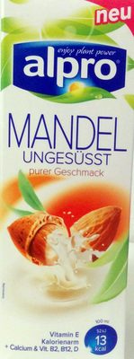 Mandel ungesüßt – alpro –