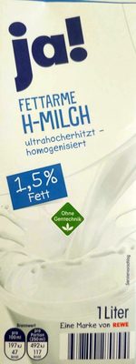 Fettarme H-Milch – Ja! – 1l