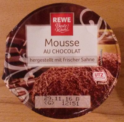 Mousse Au Chocolat – REWE Beste Wahl – 75g