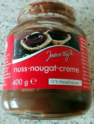 nuss-nougat-creme – Jeden Tag – 400 g