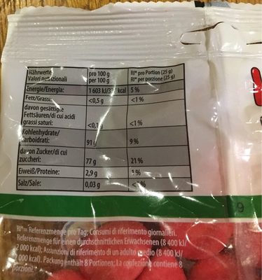 PRIMAVERA ERDBEEREN – HARIBO –