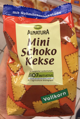 Mini Schoko Kekse Vollkorn – Alnatura – 125g