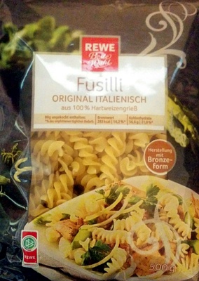 Fusilli – REWE Beste Wahl – 500g