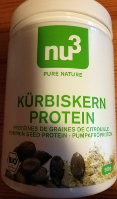 Kürbiskernprotein – Nu3 – 500 g ℮