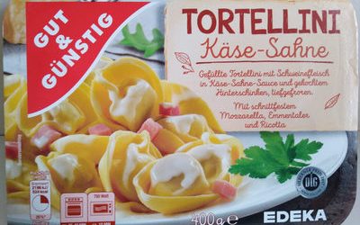 Tortellini Käse-Sahne – Güt & Gunstig,Edeka – 400 g