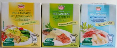 Sauce Hollandaise (Mit Zitronennote, Mit Kräutern, Fettreduziert) – Delikato – 300 ml