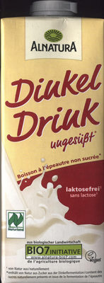 Dinkel Drink ungesüßt – Alnatura – 1 l