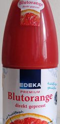Premium Blutorange direkt gepresst – Edeka –