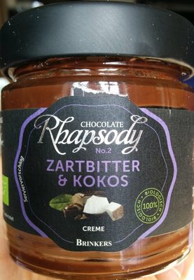 Rhapsody Zartbitter & Kokos Creme – Brinkers – 200