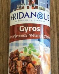 Gyros – Eridanous,Lidl – 65 g e