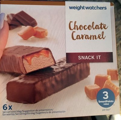 Chocolate Caramel – Weight Watchers – 108 g (6 * 18 g e)