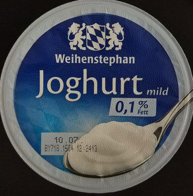 Joghurt mild 0,1% Fett – Weihenstephan – 500 g ℮