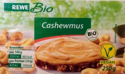 Cashewmus – REWE Bio,REWE – 250g ℮