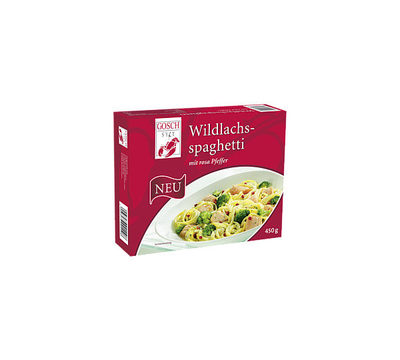 Wildlachs Spaghetti – Gosch Sylt – 450 g