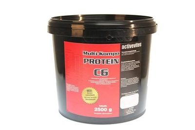 Mehrkomponeneten Protein 90 C6 Vanille – allfitnessfactory.de – 2,5 kg