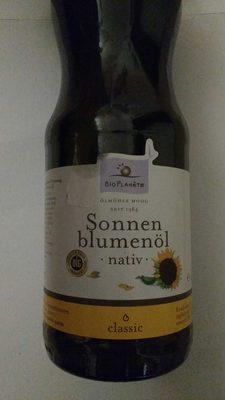 Sonnenblumenöl nativ classic – BioPlanète – 1 l