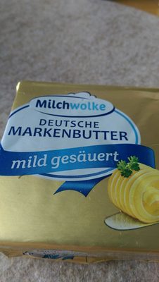 Deutsche Markenbutter mild gesäuert – Milchwolke –