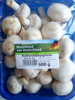 Kulturchampignons – Marktfrisch aus Deutschland – 500 g