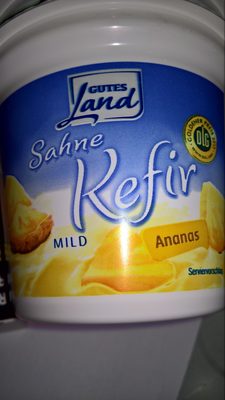 Sahne Kefir mild Ananas – Gutes Land –