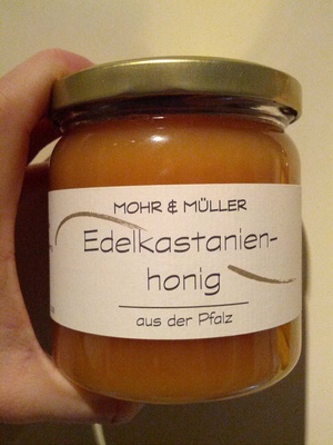 Edelkastanienhonig aus der Pfalz – Mohr & Müller – 500g