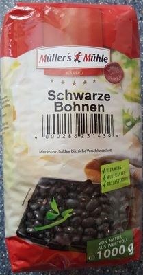 Schwarze Bohnen – Müller’s Mühle – 1000 g