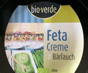 Feta Creme mit Bärlauch – Bio verde –