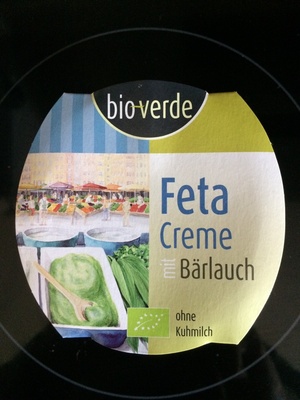 Feta Creme mit Bärlauch – Bio verde –
