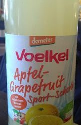 Apfel-Grapefruit Sport-Schorle – demeter,Voelkel – 500 ml