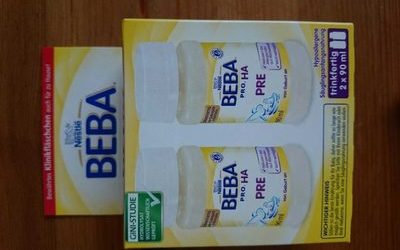 Beba Pre HA Babymilch trinkfertig – Nestlé – 2×90 ml