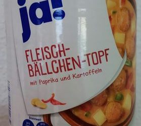 Fleisch-Bällchen-Topf – ja! – 800 g