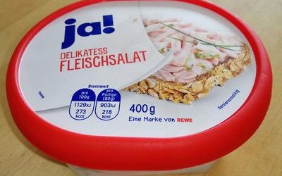 Delikateas Fleischsalat – ja! – 400 g