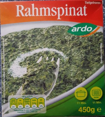 Rahmspinat – ardo – 450 g