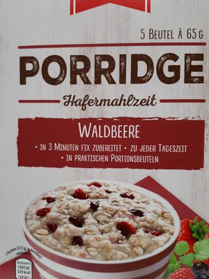 Porridge – Gletscherkrone – 5 x 65 g