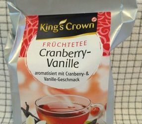 Früchtetee Cranberry Vanille – King’s Crown – 250 g g