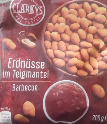 Erdnüsse im Teigmantel – Barbecue – Clarkys – 200 g