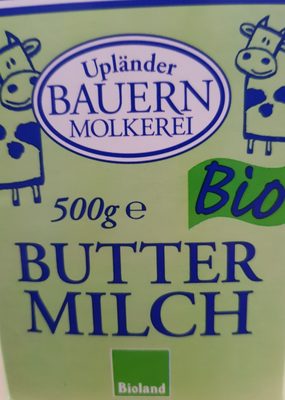 Buttermilch – Upländer Bauern Molkerei – 500g g