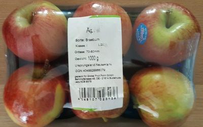 Äpfel Braeburn – Global Fruit – 1 kg