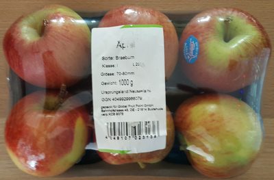Äpfel Braeburn – Global Fruit – 1 kg
