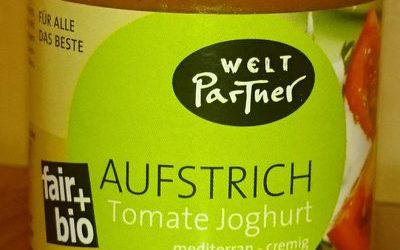Aufstrich Tomate Joghurt mediterran cremig – WeltPartner – 125 g