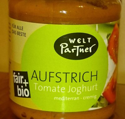 Aufstrich Tomate Joghurt mediterran cremig – WeltPartner – 125 g