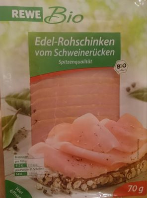 Edel-Rohschinken vom Schweinerücken – rewe – 70 g