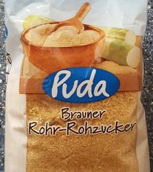 Brauner Rohr-Rohzucker – Puda – 500 g