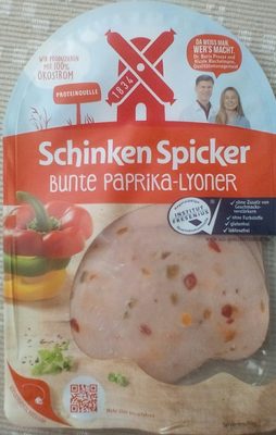 Schinken Spicker Bunte Paprika-Lyoner – Rügenwalder Mühle – 80 g