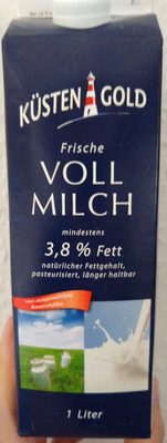 Frische Vollmilch – Küstengold – 1 l