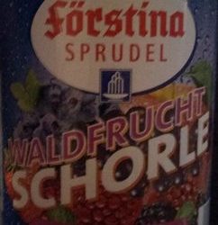 Waldfrucht Schorle – Förstina Sprudel – 0,75 l